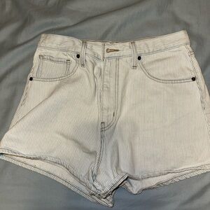 Striped Levi Shorts